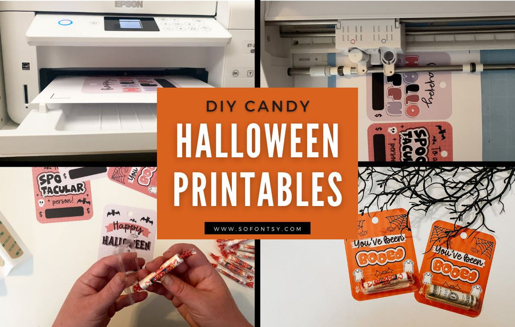 DIY Candy and Money Printables - So Fontsy
