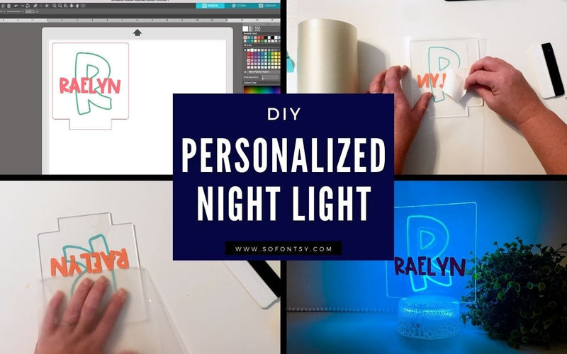 DIY Personalized Night Light