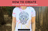 How to Make a Tie Dye Sublimation T Shirt