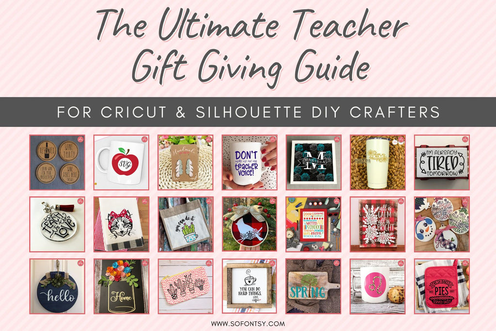 Cricut Gift Guide for the Customizing Crafter - Creativities Galore