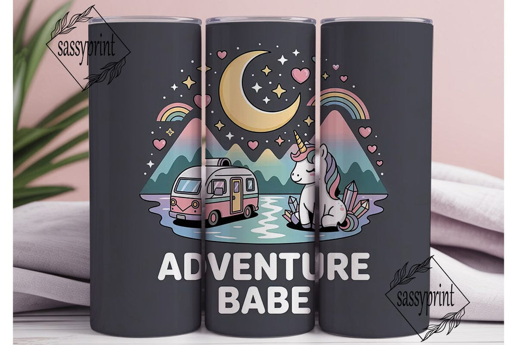 Adventure Babe 20oz Tumbler Wrap - So Fontsy