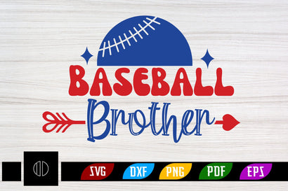 Baseball Brother Svg Design SVG Nbd161 