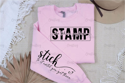 Be like a postage stamp Sleeve SVG Design SVG Designangry 