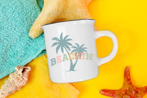 Beachin - Retro Summer PNG Sublimation Sublimation CraftLabSVG 
