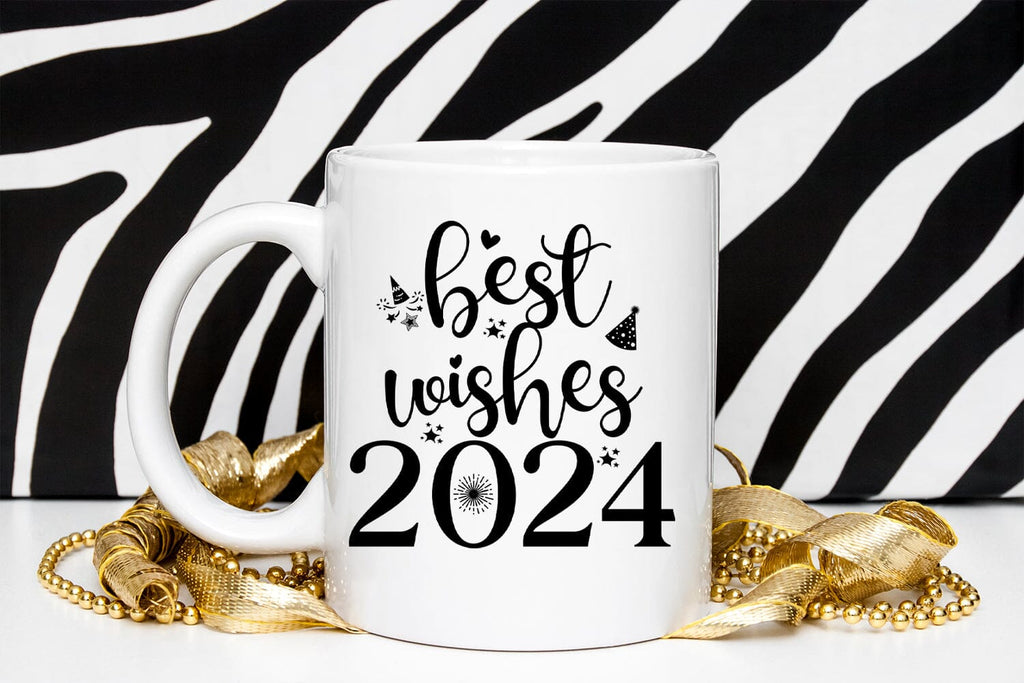 Best Wishes 2024 I New Year 2024 SVG PNG I Cut Files 2024 - So Fontsy