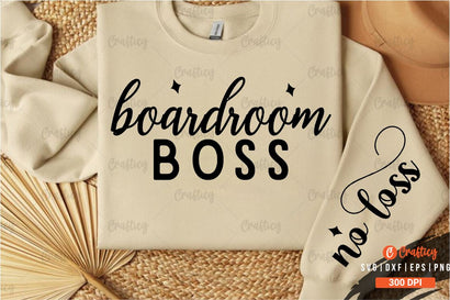 Boardroom boss Sleeve SVG Design SVG Designangry 