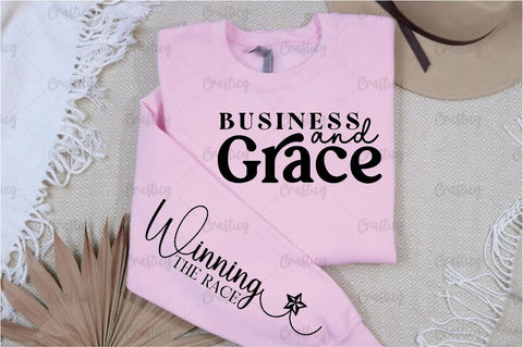 Business and grace Sleeve SVG Design SVG Designangry 
