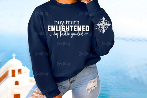 Buy truth enlightened by faith guided Sleeve SVG Design SVG Designangry 