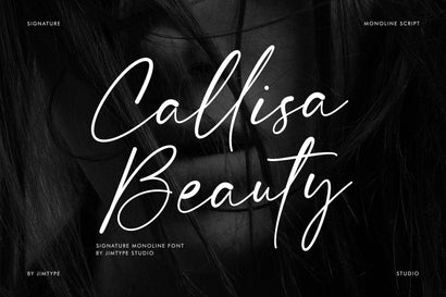 Callisa Beauty Font - Business Branding Font Font Jimtype Studio 