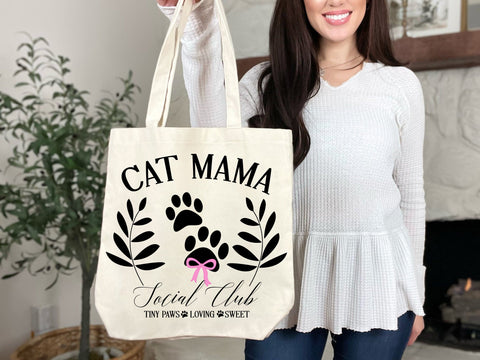 Cat Mama Social Club SVG So Fontsy Design Shop 