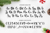 Christmas Garland Font Mozarella