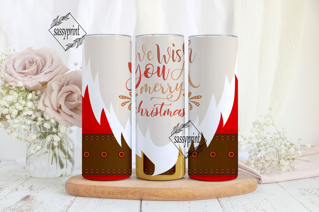  La Fonte Personalized Santa Christmas Tumbler With