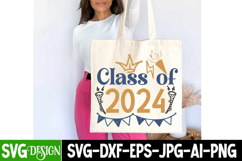 Retro Class of 2024 SVG, PNG, JPEG