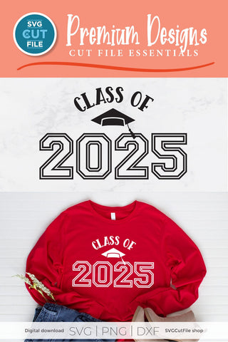 Class of 2025 svg, cute 2025 grad svg, 2025 graduation svg SVG SVG Cut File 