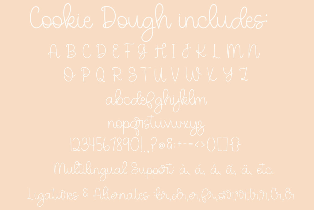 Cookie Dough So Fontsy