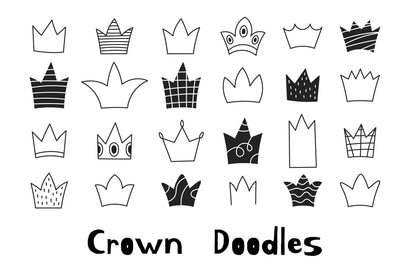 Crown Doodles Sublimation Rin Green 