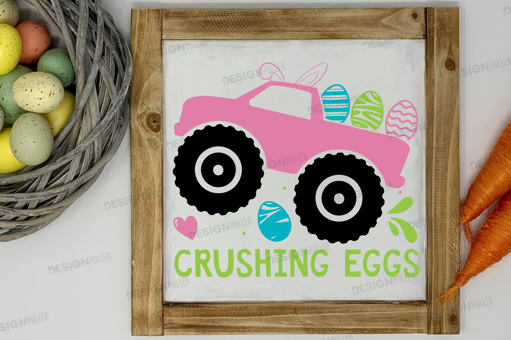 Crushing eggs Svg Design So Fontsy