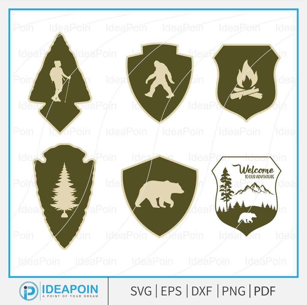Customizable National Park Sign svg, National Park Clipart, National