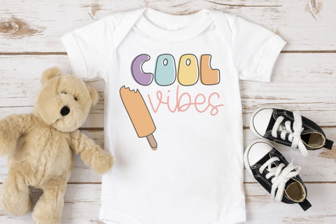 Cute Ice Cream SVG Bundle, Retro Popsicle SVG files for Cricut, Ice Cream Party PNG for Tshirts, Sublimation, Signs, Cute Sundae, Chill Out SVG Designing Digitals