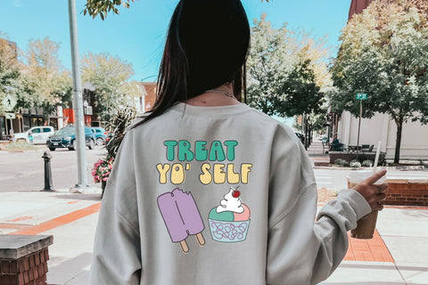 Cute Ice Cream SVG Bundle, Retro Popsicle SVG files for Cricut, Ice Cream Party PNG for Tshirts, Sublimation, Signs, Cute Sundae, Chill Out SVG Designing Digitals