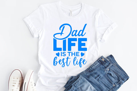 Dad Life is the Best, Father's Day SVG Design SVG CraftLabSVG 