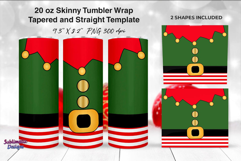 Elf Sublimation Tumbler