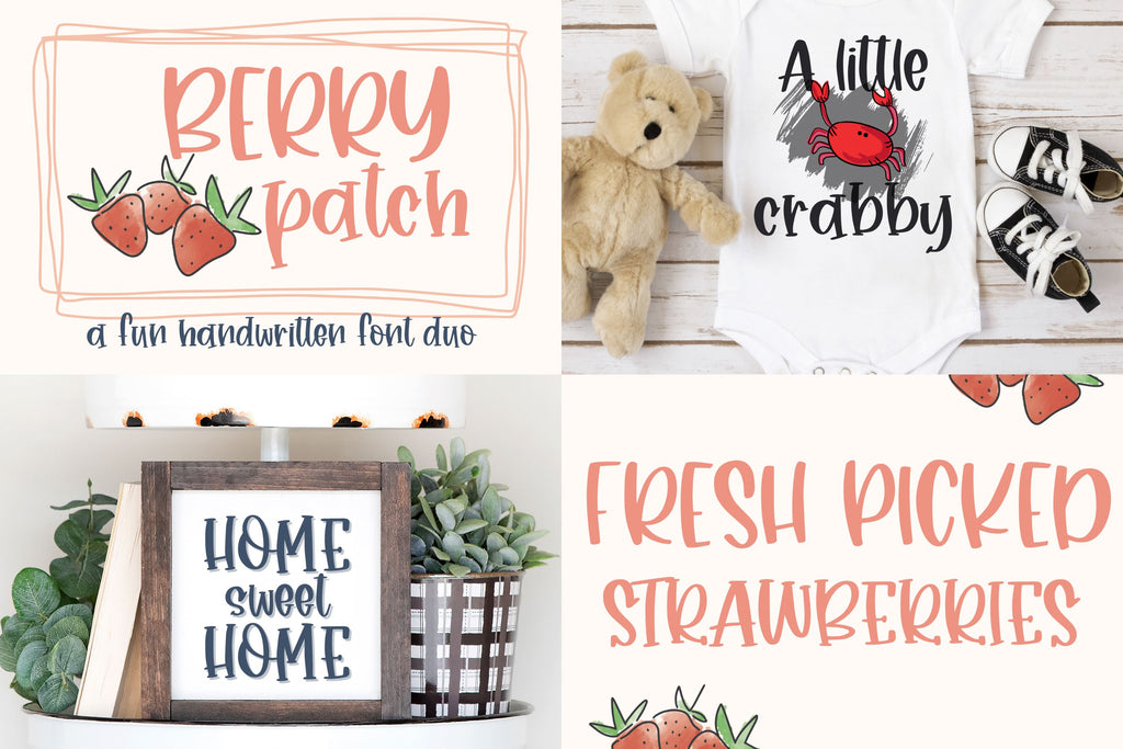 Farmhouse Handwritten Font Bundle for Cricut, Cute Cursive Handwriting ...