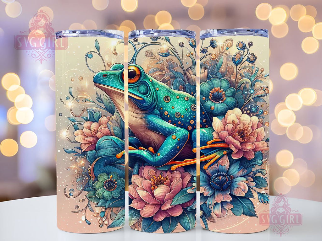 Frog 20 oz Tumbler Wrap Design Digital Download, Frog Tumbler Wrap ...