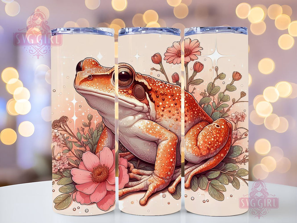 Frog 20 oz Tumbler Wrap Design Digital Download, Frog Tumbler Wrap ...