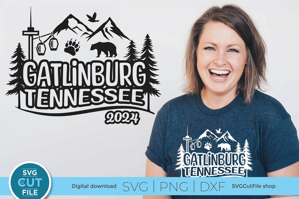 Gatlinburg Tennessee svg, 2024 Family TN Trip SVGGirls vacation with