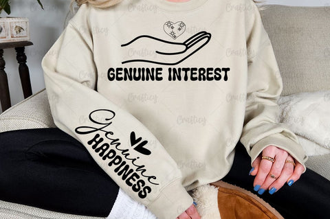 Genuine interest Sleeve SVG Design SVG Designangry 