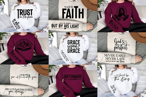 God blessed quotes Sleeve SVG Design SVG Regulrcrative