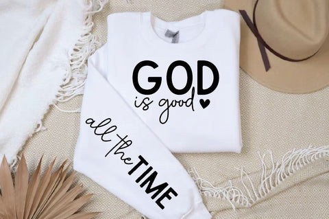 God is good Sleeve Svg Design, Christian SVG Design SVG Regulrcrative 