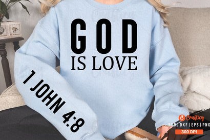 God is love Sleeve SVG Design SVG Designangry 