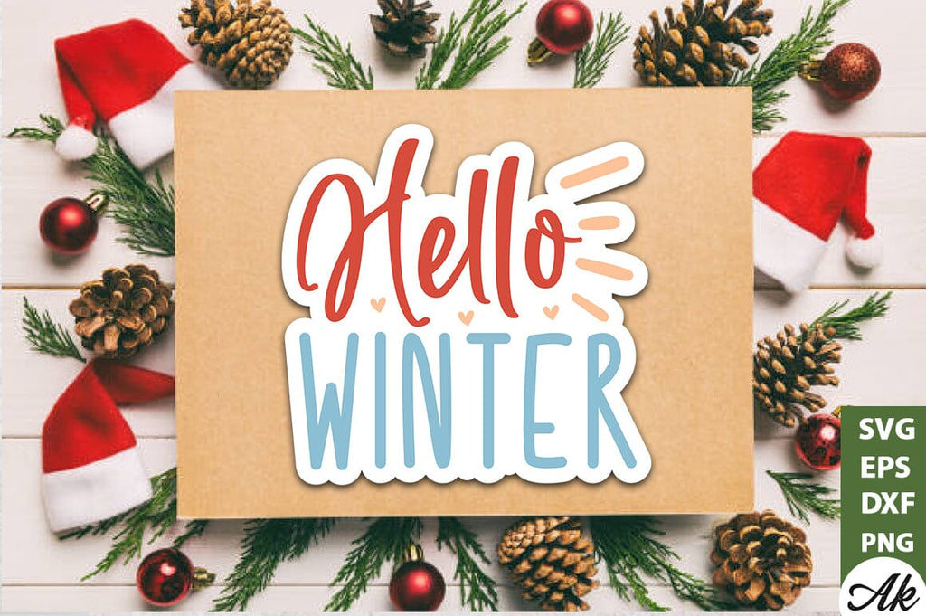 Hello Winter - Hello Winter - Sticker