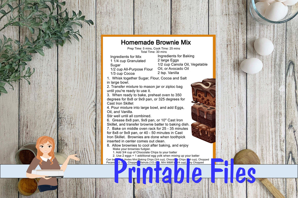 Homemade Brownie Mix Bundle - So Fontsy