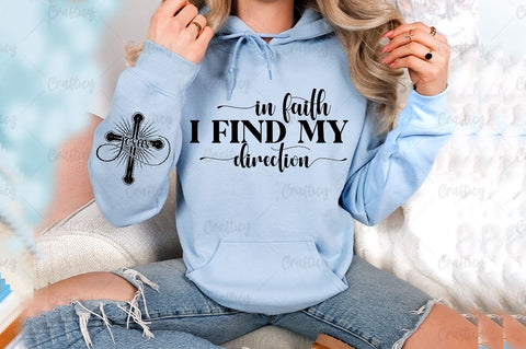 In faith I find my direction Sleeve SVG Design (2) SVG Designangry 