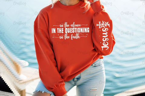 In the silence in the questioning in Sleeve SVG Design SVG Designangry 