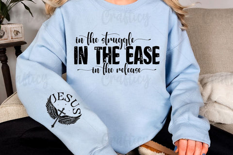 In the struggle in the ease in the Sleeve SVG Design SVG Designangry 
