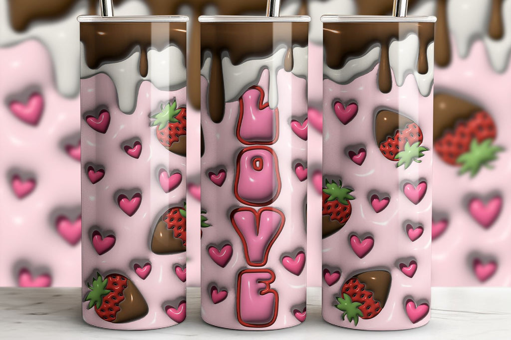 Love Valentines Tumbler Design - Digital Graphic by lavalie · Creative  Fabrica