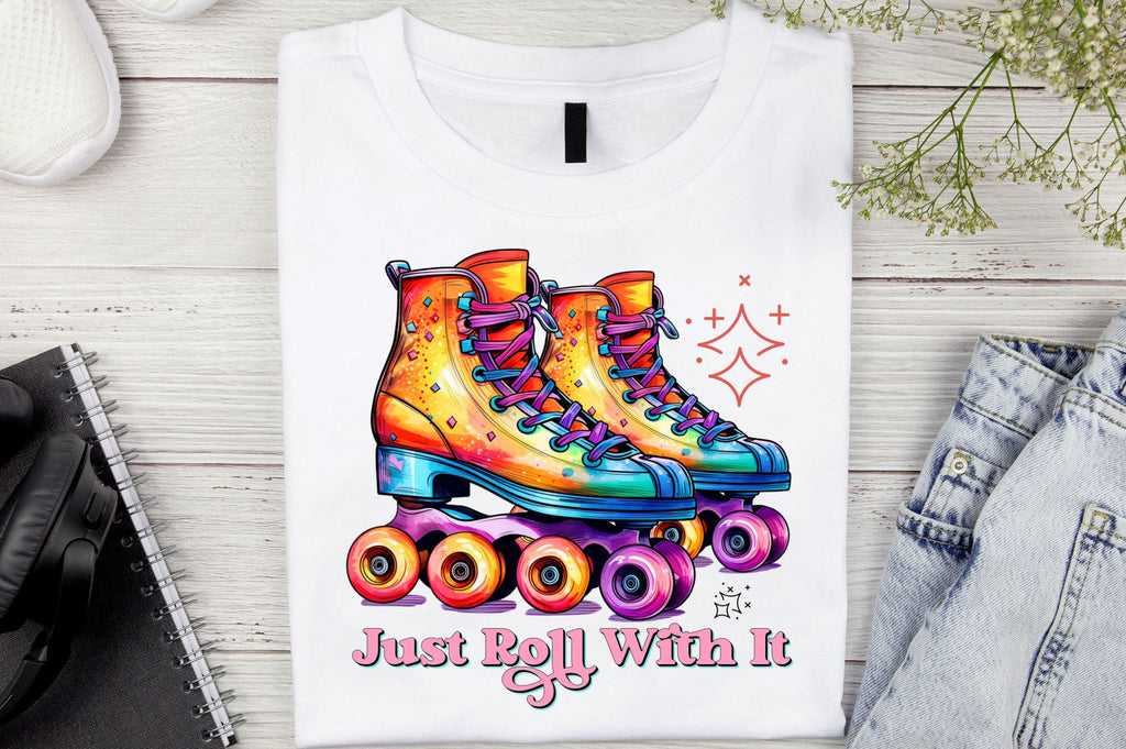 Just roll with it PNG Design - So Fontsy