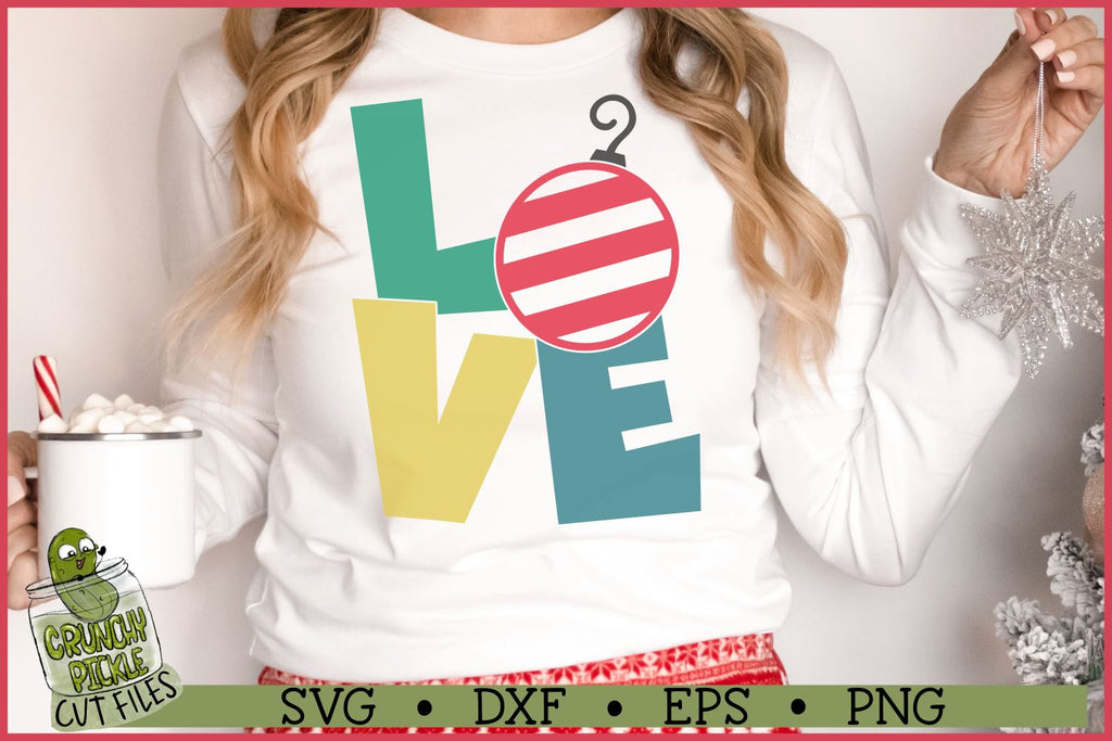 Forever love christmas ornament