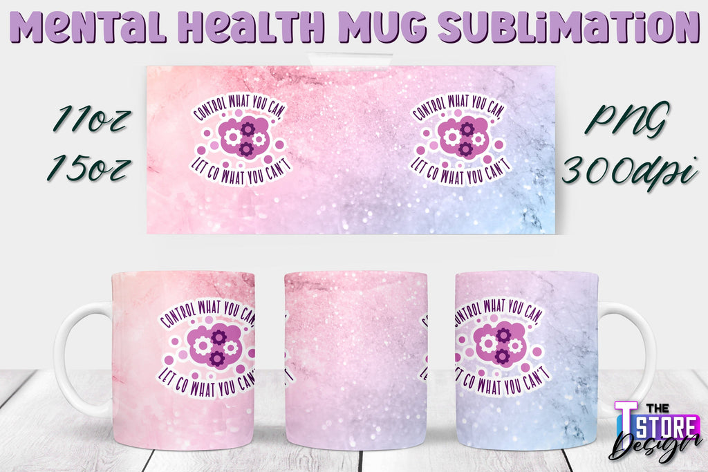 Mental Health Mug PNG Sublimation | Coffee 11 Oz | 15 Oz Mug ...
