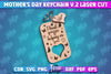 Mother's day Keychain Laser Cut SVG Bundle | Mom Keyring SVG | Mothers Day Quotes | Mom Pop Up Keychain SVG The T Store Design