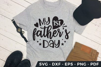 My 1st Father's Day SVG Design SVG CraftLabSVG 