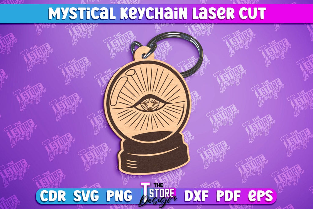 Mystical Laser Keychain 