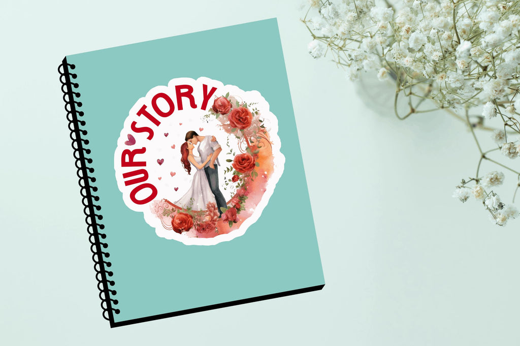 Our story Sticker Design - So Fontsy