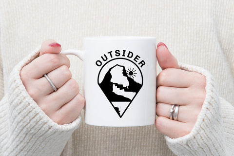 Outdoor Life SVG Design | Outsider Cut File SVG CraftLabSVG 