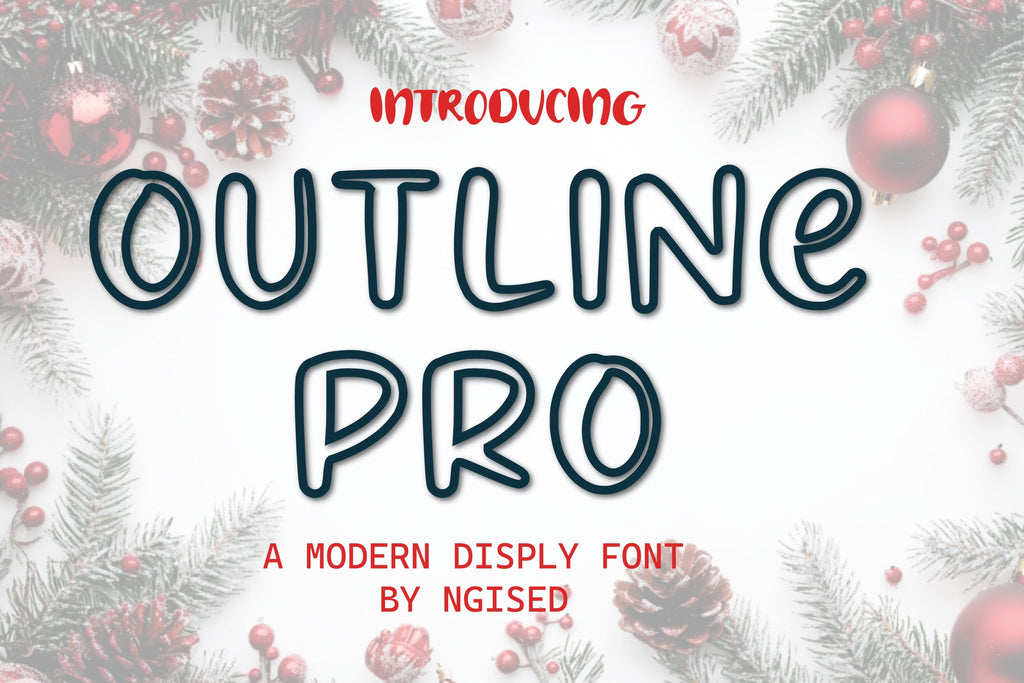 Outline Pro - So Fontsy