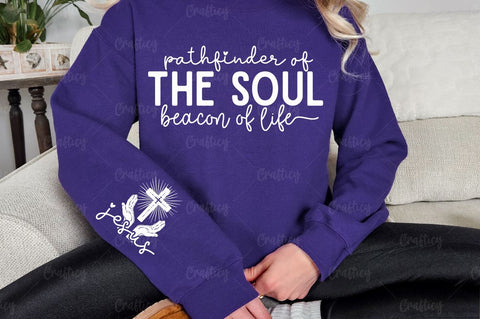 Pathfinder of the soul, beacon of life Sleeve SVG Design SVG Designangry 